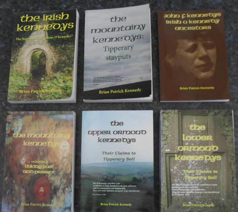 Brian Kennedy's Books | Irish Kennedy Heritage group