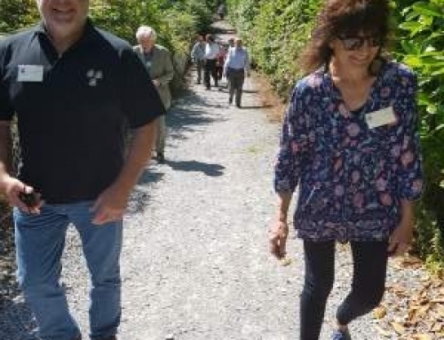 Brian and Lucinda Kennedy recall visit to Clan Gathering 2019